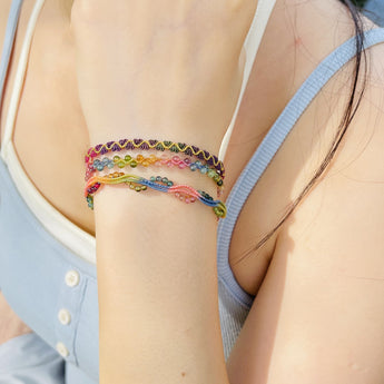 Manual Knitting Bracelet