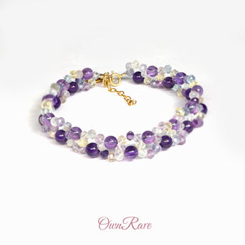 Beaded Gem Bracelet