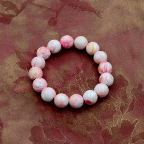 Pink Natural Lacquer Biological Lacquer Sandalwood Bracelet