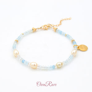 Natural Pearl Crystal Exquisite Ladies Bracelet💎